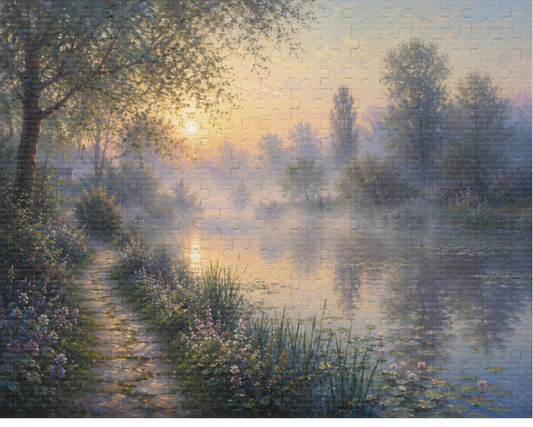 Morning Mist | Fine Art Puzzle (252 Pieces)
