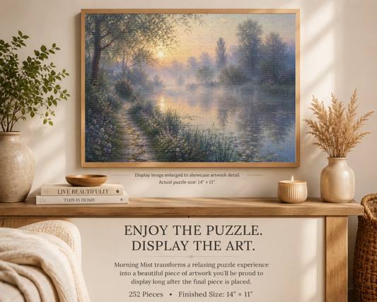 Morning Mist | Fine Art Puzzle (252 Pieces)