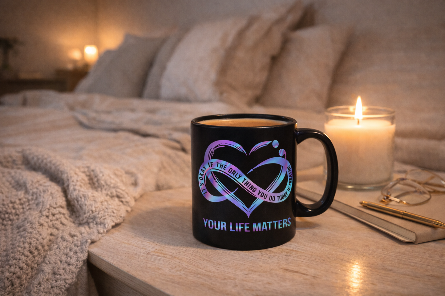 Empowering | Your Life Matters | Inspirational Wall Decor | Exclusive Digital Print |  Mental Health Awareness | PNG Instant Download