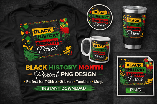 Black History Period PNG