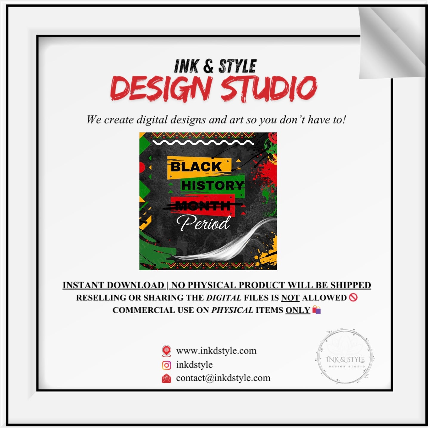 Black History Period PNG