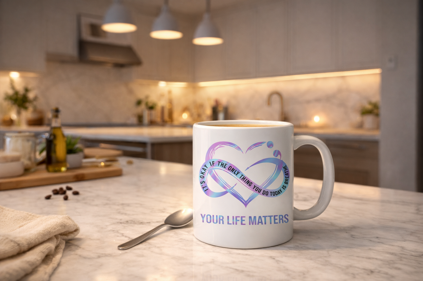 Empowering | Your Life Matters | Inspirational Wall Decor | Exclusive Digital Print |  Mental Health Awareness | PNG Instant Download